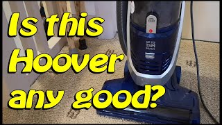Hoover H Upright 500 Plus with Floor Sensor - First Vacuum Cleaner Test/Review