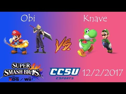 Riptide 4 Smash 4 - Obi (Mario, Cloud) vs Knave (Yoshi, Luigi)