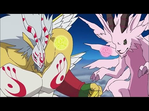 Angewomon y MagnaAngemon Mega evolucionan a Holydramon y Goddramon 2020
