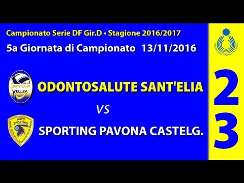 5a: Odontosalute Sant'Elia - Sporting Pavona Castelgandolfo 2-3