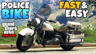 How to Get The Police Bike The Fastest & Easiest Way in GTA 5 Online