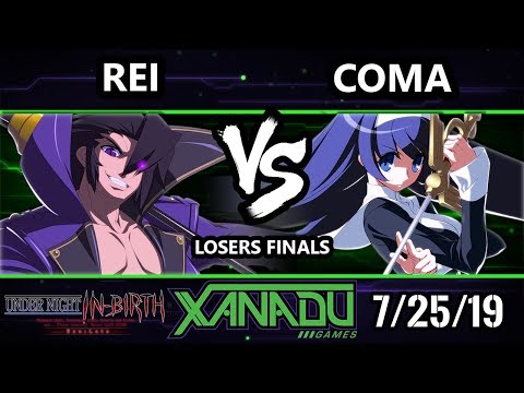 F@X 312 UNIST - Rei (Gordeau) Vs. Coma (Orie) - Under Night In-Birth Losers Finals