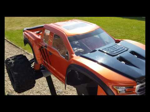 Painting The Traxxas X-maxx Bodies