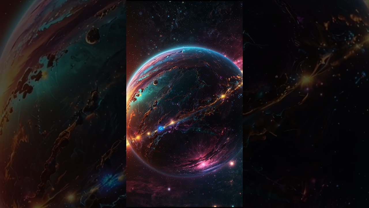 Creating a Surreal Alien Planet – Cinematic 8K Fantasy Art #cosmicexploration #space