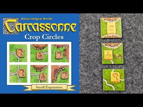 WHAT'S NEW Carcassonne The Crop Circles mini-expansion, plus PLAYTHROUGH and RANKING