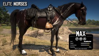 5 Legendary Elite Horses for Arthur | Red Dead Redemption 2