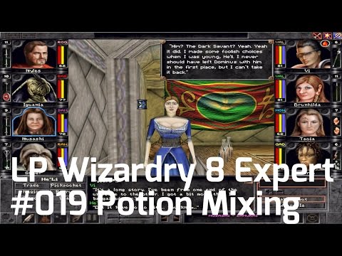Let's Play Wizardry 8 Expert Playthrough #19 - Potion-Mixing is great Fun (and cash)!