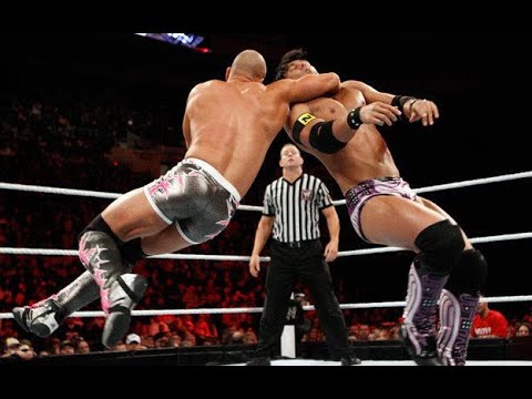 The Nexus (Heath Slater & Justin Gabriel) vs The Hart Dynasty (David Hart Smith & Tyson Kidd)