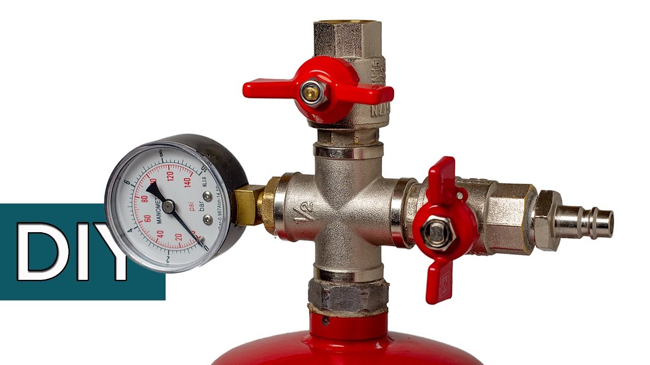 Крутая самоделка  из старого огнетушителя. Пригодится любому водителю. Автолайфхак. #Стройхак