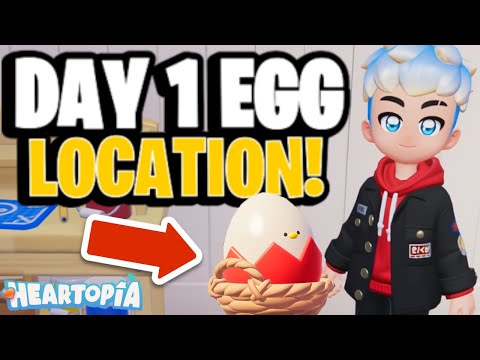 Winter Event Egg Location + Azure’s Fashionwave Store Explained (Egg #1) - Heartopia