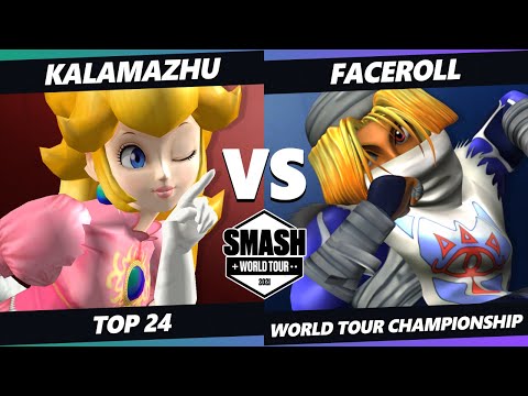 SWT Championship Top 24 - Kalamazhu (Peach) Vs. Faceroll (Sheik) SSBM Melee Tournament