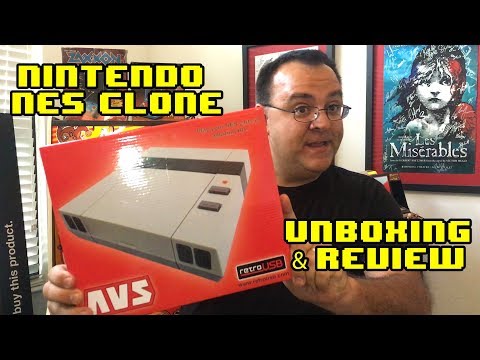 RetroUSB AVS Unboxing & Review! HD Nintendo NES Compatible Console!