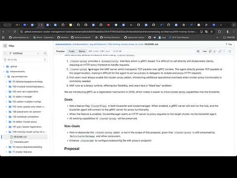 Open Cluster Management - Cluster Proxy as Core Component