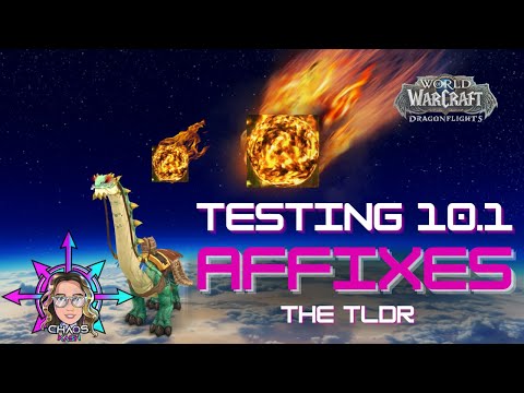 Laugh or Cry!? NEW Affixes for Dragonflight S2 Mythic+ | PTR 10.1