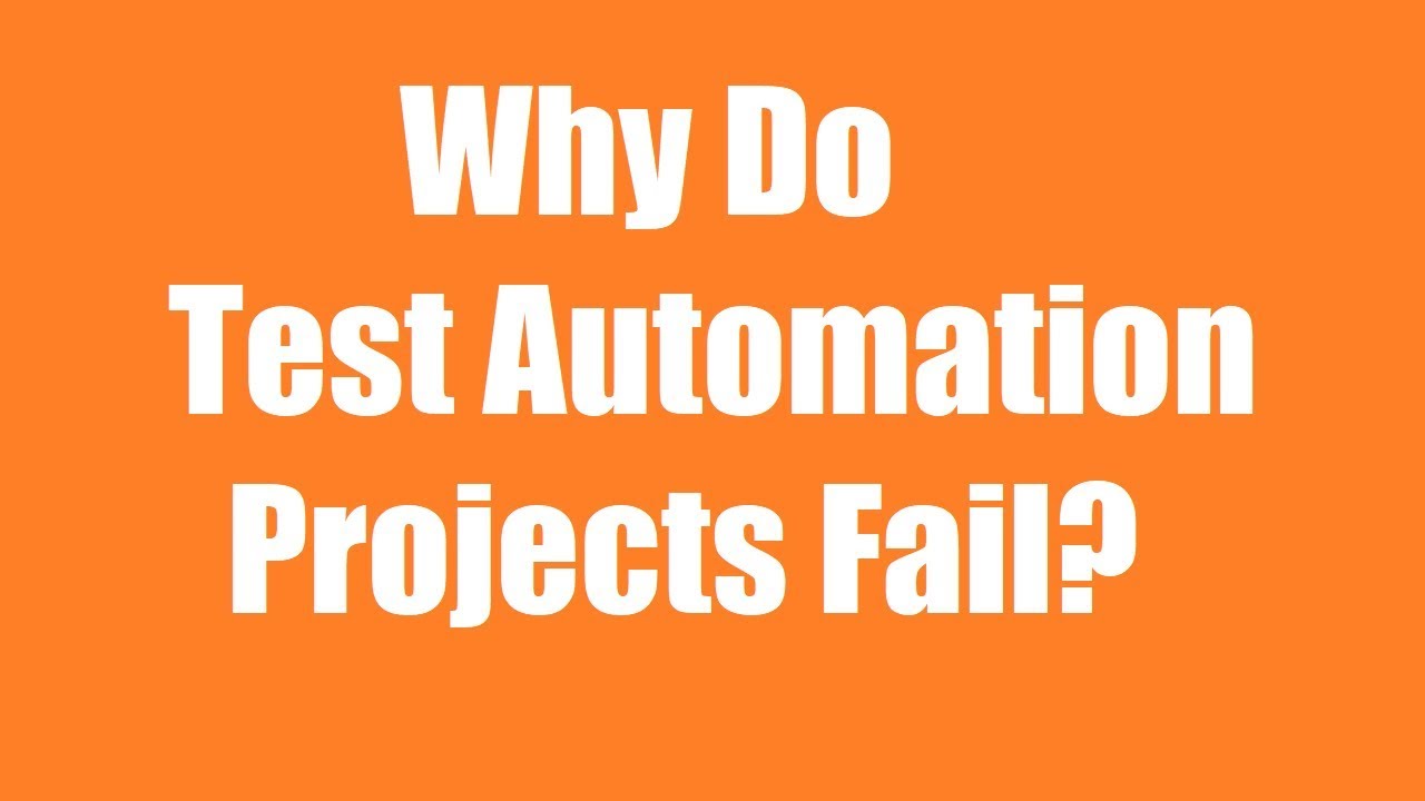 Why do automation projects fail? | reasons for test automation failure? | InterviewQue