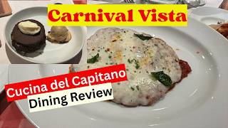 Italian Food on a cruise? Cucina del Capitano/Jan 2026