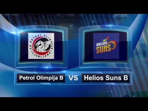 U17 košarka 2017/18, 2. SKL, 5. kolo, Petrol Olimpija B 68:75 Helios Suns B, 21.10.2017