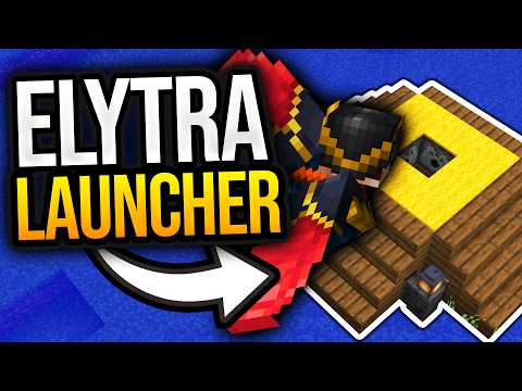 ELYTRA LAUNCHER (TUTORIAL) ✨Minecraft 1.21.10
