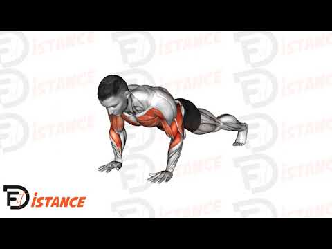 Exercice Pompes archer glissées