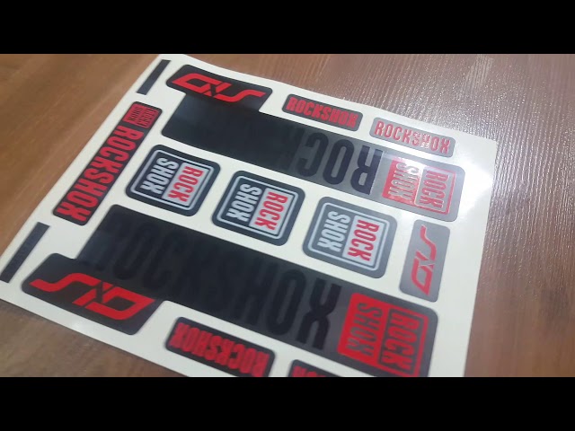 Vídeo relacionado con REF:VP395 Pegatinas compatibles con horquilla Rock-Shox 35 2018-2020 MTB, stickers, adhesivos, vinilos para bicicletas de montaña. (HOLOGRÁFICO)