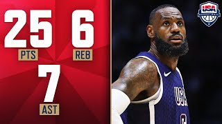 Download lagu LeBron James' CLUTCH Performance vs South Sudan! 😤| July 20, 2024 mp3