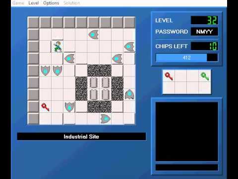 Let's Play Chip's Challenge (Not_CCLP4) Episode 4 - Safety First