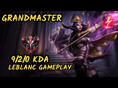 S04 Sertuss (LEBLANC) vs NEEKO - 9/2/0 KDA MID GAMEPLAY - EUW Ranked GRANDMASTER
