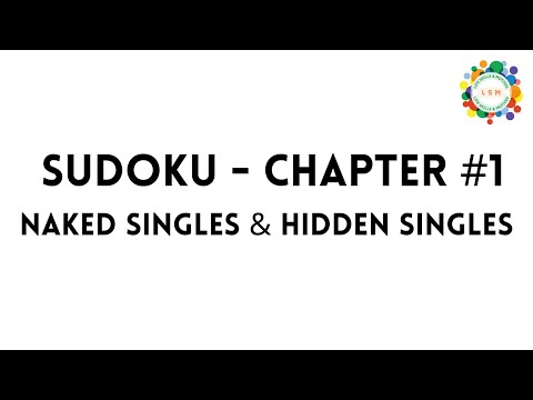 Sudoku - Ch.1 Naked Singles & Hidden Singles