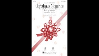 Christmas Mem'ries (SSA) - Arranged by Mac Huff