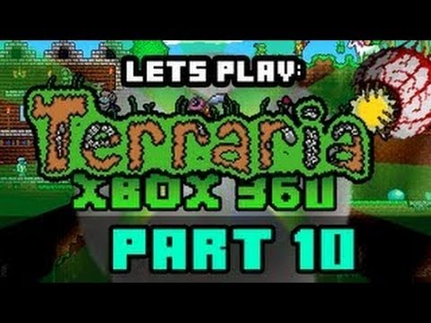 Terraria (Xbox 360): Let's Play - Part 10 - SKELETRON OWNAGE!