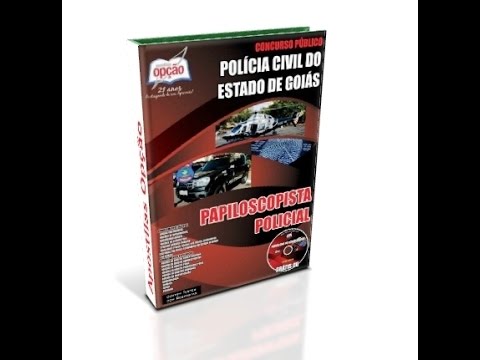 Apostila Concurso PC-GO 2015 - Papiloscopista Policial