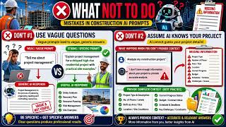 AI Prompt Engineering for Construction Projects | BIM, Primavera P6, Cost Control Project Management