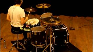 Minus the Bear - Fine + 2 Pts. (drum cover)