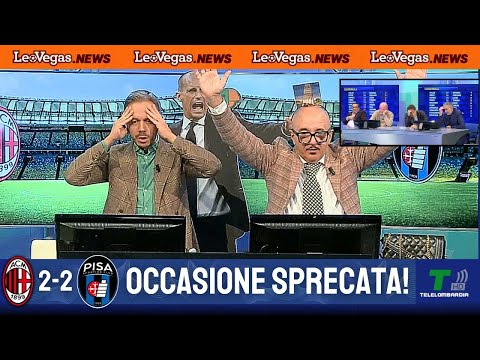 MILAN GOAL 2-2 PISA: UNEXPECTED STOP, MILAN FANS DISAPPOINTED BY THE WASTED OPPORTUNITY!