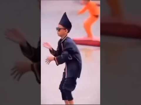 The Aura | Pacu Jalur Kid Goes VIRAL 🌊 | Epic Boat Race Moment Captured #shorts