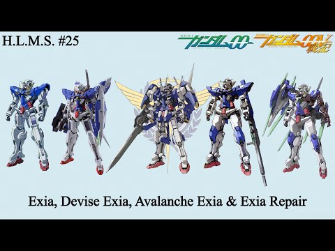 H.L.M.S. - Gundam Exia, Avalanche Exia & Exia Repair Variants