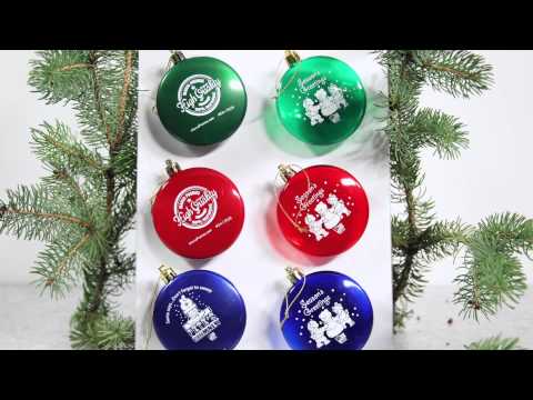 Flat Shatterproof Ornament