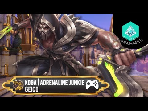 31 Kills GM Koga vs Pro Players Controllers (Geicö) Paladins Grandmaster
