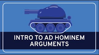 CRITICAL THINKING - Fallacies: Introduction to Ad Hominem Fallacies