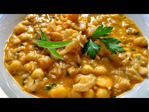 ✅POTAJE de ARROZ con GARBANZOS Delicioso Caldoso Fácil Barato‼️ POCOS SABEN #tips #parati #cooking