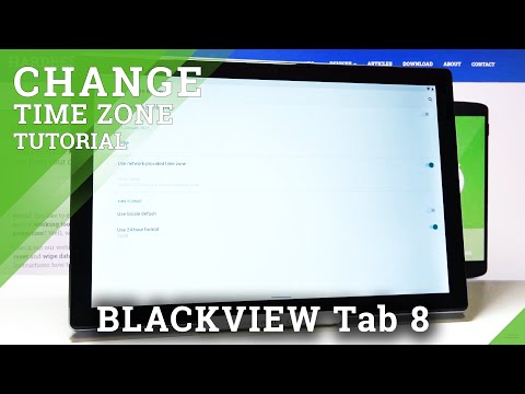 How to Set Up Date and Time on BLACKVIEW Tab 8 – Date and Time Settings