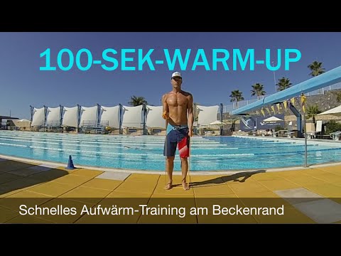Schwimmen: Das 100-Sekunden-Warm-Up für Jedermann