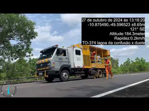 Sinalização Horizontal em dueré Tocantins 2025.