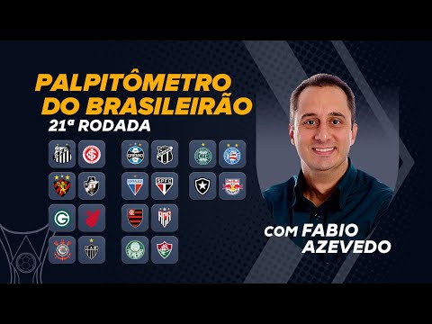 Inter, Galo, Fla e SPFC na disputa pelo título! Azevedo crava placares da rodada no Palpitômetro