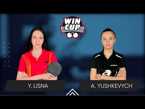 09:00 Yaroslava Lisna - Anastasiia Yushkevych 04.02.2025 WINCUP Women Professional. TABLE 1