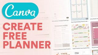 How To Make A Planner In Canva For Amazon KDP 2024!