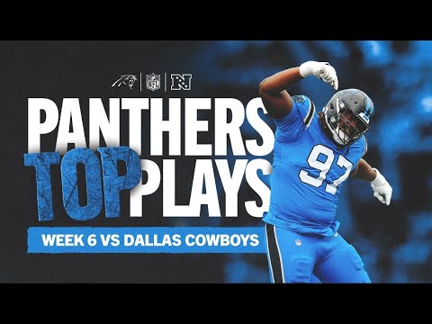 Panthers Top Plays vs. Cowboys | Week 6 | Carolina Panthers