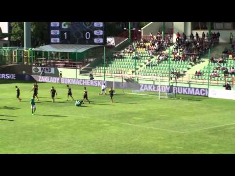 GKS Bełchatów 1:2 GKs Katowice 2015-09-05 Skrót