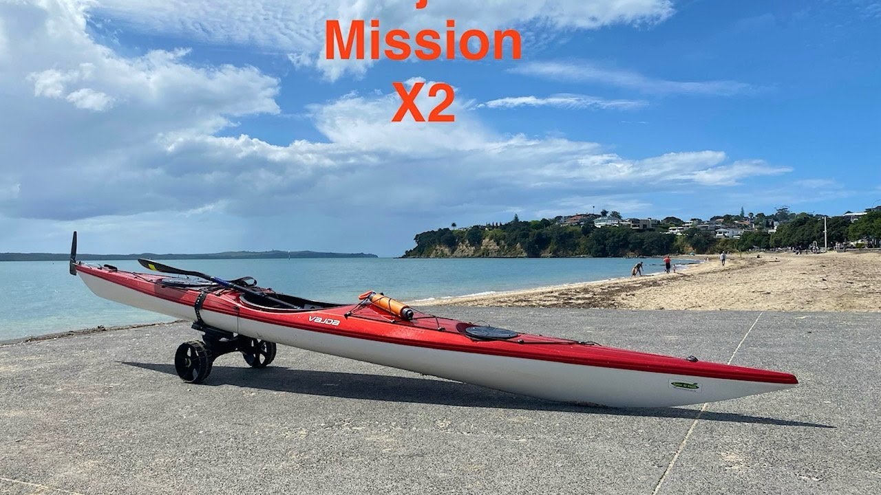 Vajda Mission X2 sea kayak: it is fast!
