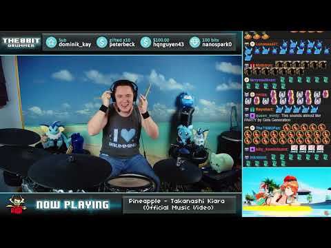 The8BitDrummer // Takanashi Kiara - Pineapple